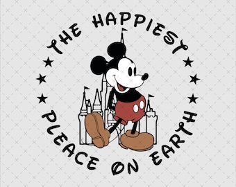 Happiest Place Castle SVG, familie-uitje png (digitale download)