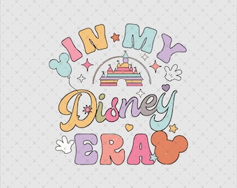 Magical Kingdom Retro Svg, Family Trip Mouse Ears Png (digitale download)