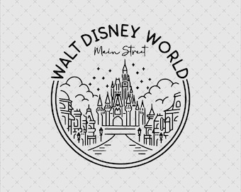 Magical Kingdom-gezinsreis 2025 SVG-png (digitale download)