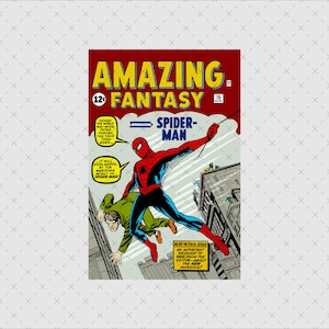 Retro Spiderman Komiks Png Svg, Spiderman Rodzina Svg Png, Wakacje Rodzinne Png, Projekt Urodzin Rodzinnych, Dopasowanie Rodzinne Svg Png
