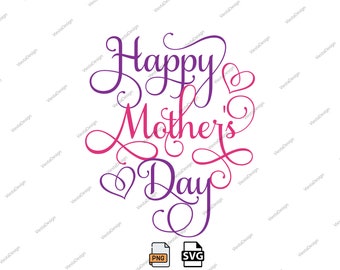 Mama Daisies SVG, Mom Shirt, Mother's Day PNG (Digital Download)
