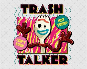 Forky-personage, png-bestand, Toy Story-clipart (digitale download)