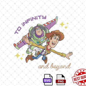 Retro To Infinity And Beyond Png, Toy Story Png, Family Vacation Svg, Friend Squad Png, Vacay Mode Png, Magical Kingdom Png, Digitale Files