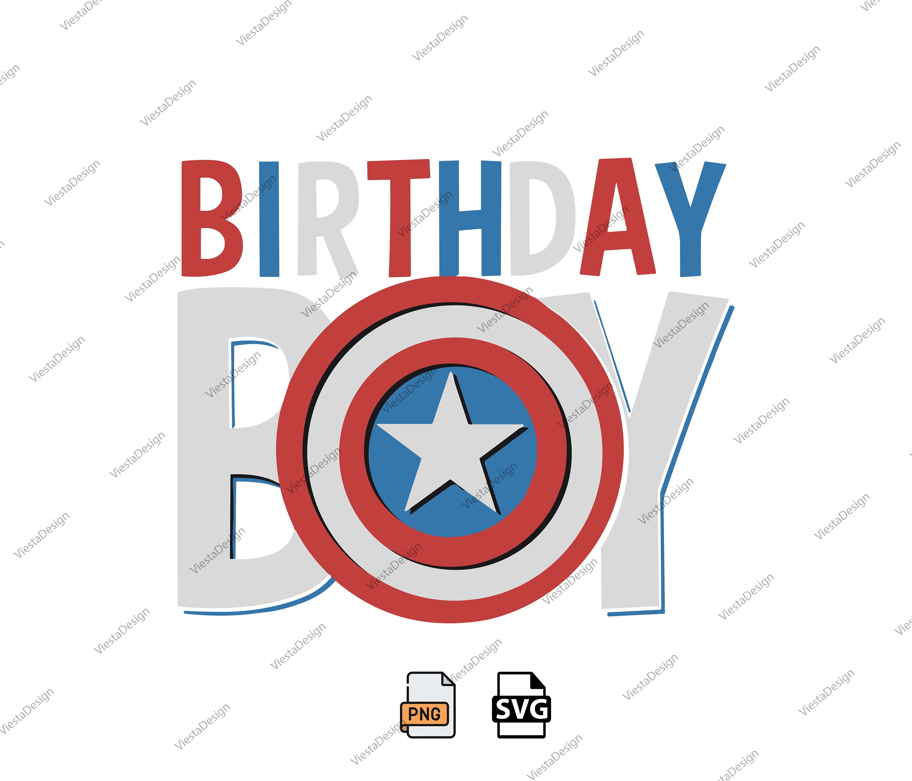 Marvel Birthday Boy, Birthday Boy Svg Png, Avengers Birthday Png Svg, Sublimation For, Super Hero Birthday Png Svg, Heroes Birthday Png Svg
