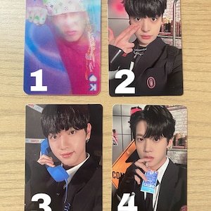 BG offizielle Fotokarten; Seventeen, Xdinary Heroes, NCT127, XIKERS, Dawn, ZEROBASEONE