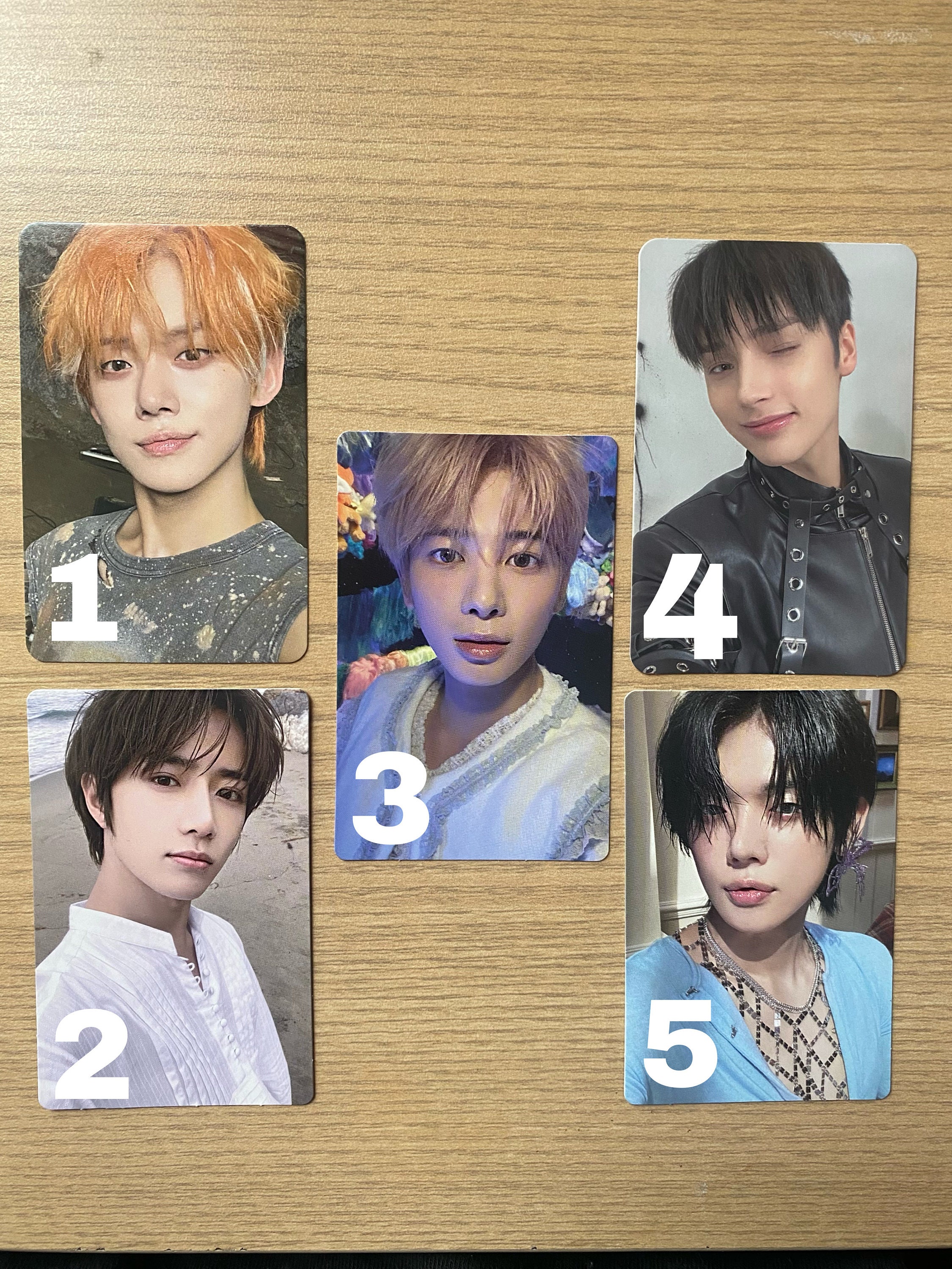 Txt yeonjun official photocard - Etsy 日本