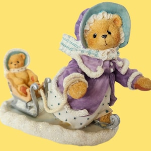 Cherished Teddies Bear Figurine 2003 Supt. Skipper Larsen