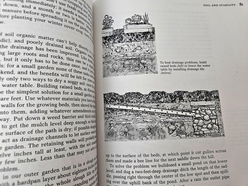 Vintage 1990s Step by Step Organic Vegetable Gardening Book, Vintage ...