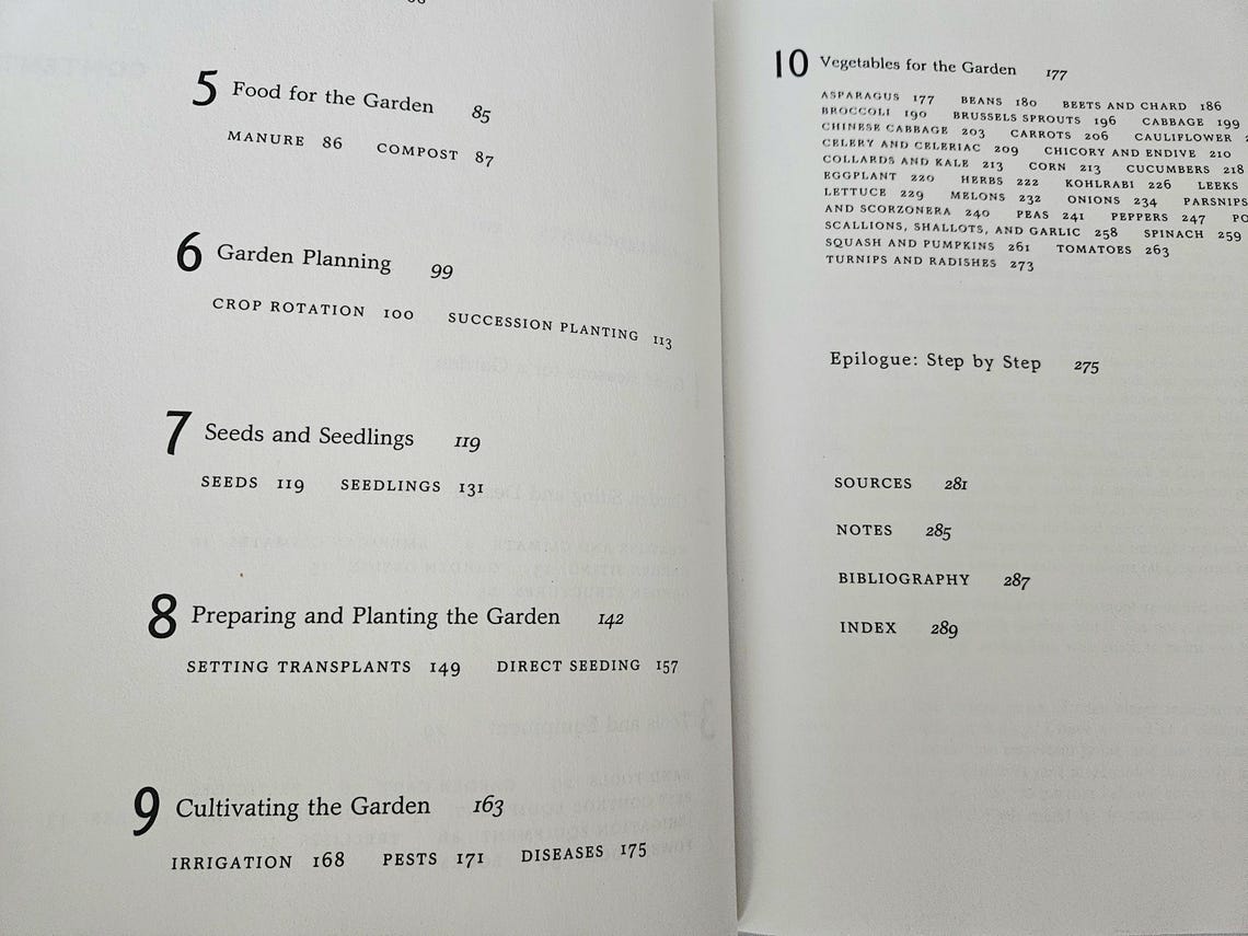 Vintage 1990s Step by Step Organic Vegetable Gardening Book, Vintage ...