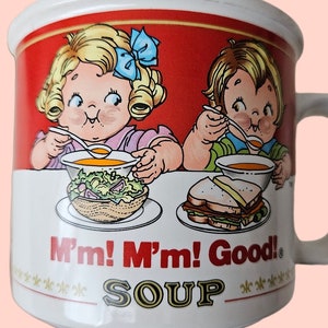 Vintage Campbell's Soup Cup/mug/soupe Bilingual Mug - Etsy Vintage Campbell's Soup Cup/mug/soupe Bilingual Mug - Etsy