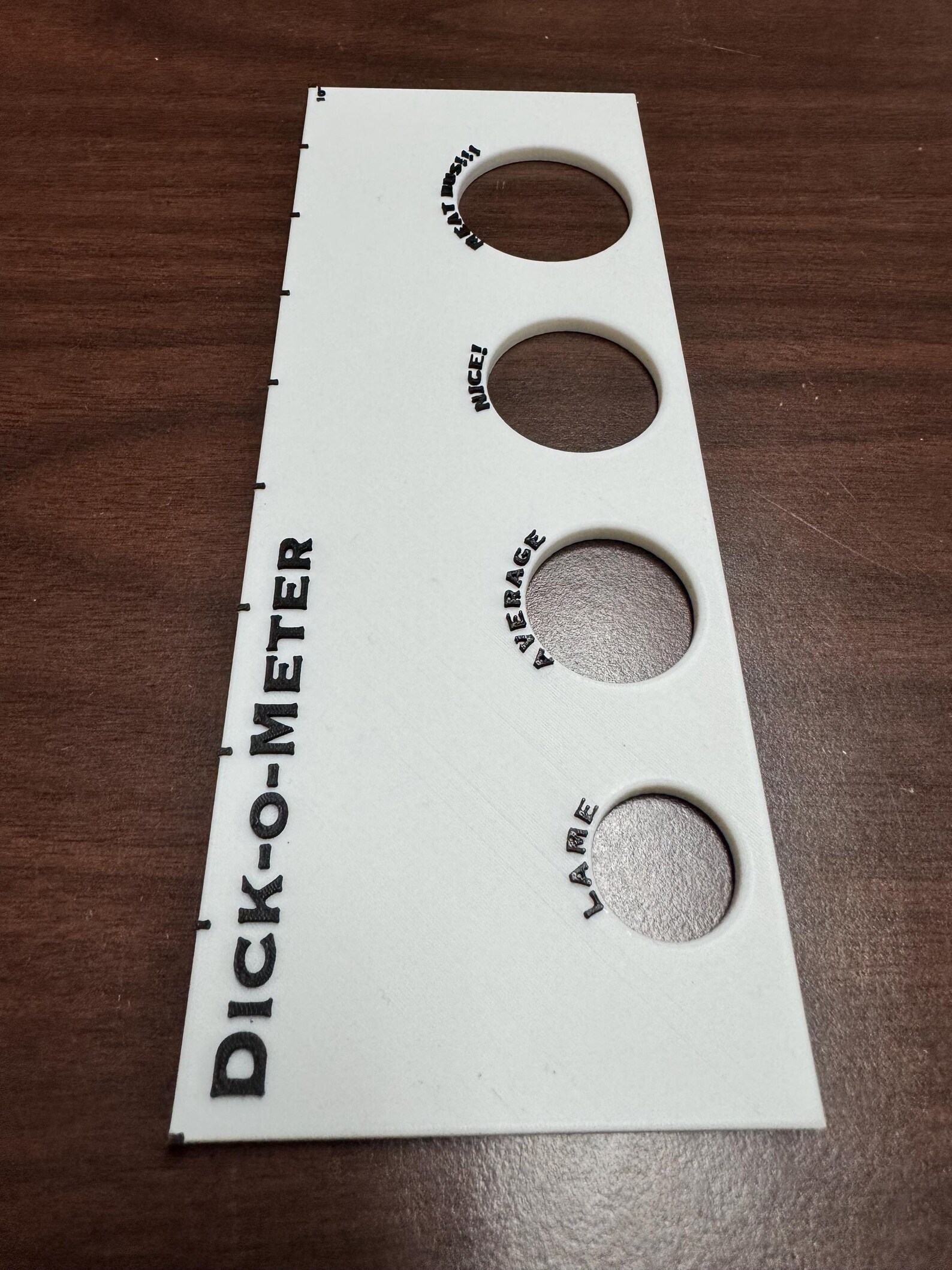 Confidense Ruler D*ck-o-meter: Penis Ruler, Confidence Boosting, Party Favor, Charisma ...