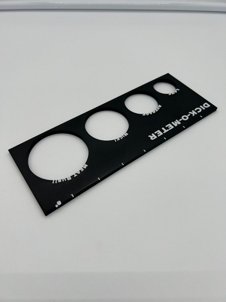 Dck-o-meter Peter Ruler. Charisma Measurement Device. Gag Gift. Girls ...