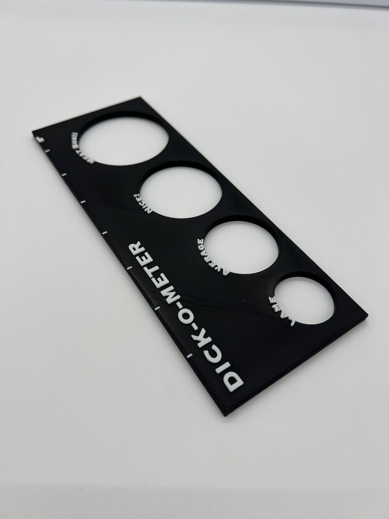 Dck-o-meter Peter Ruler. Charisma Measurement Device. Gag Gift. Girls ...