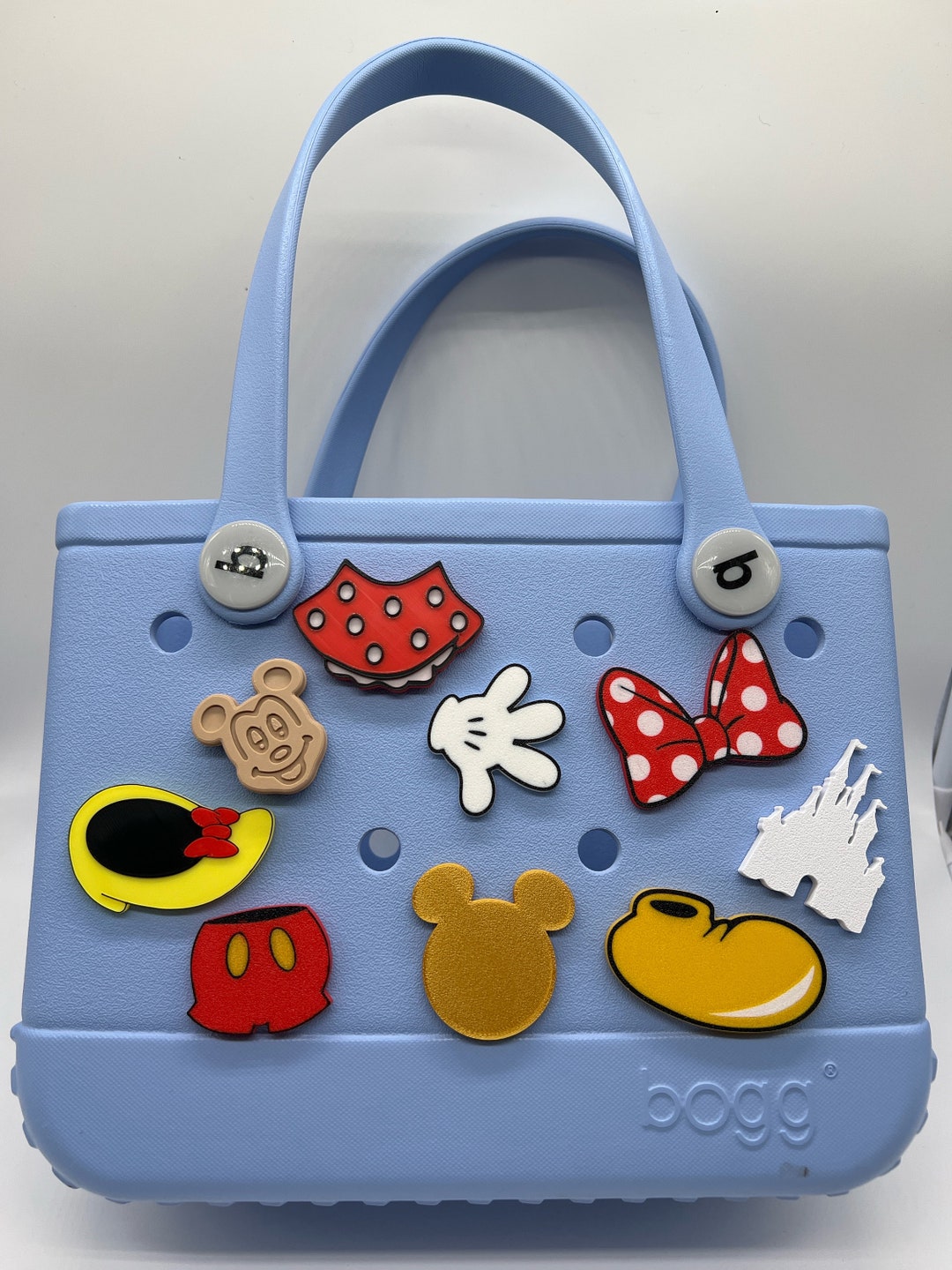 Custom 3D Printed Bogg Bag Charms: Mouse, Castle, and More