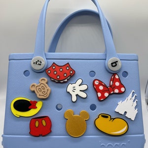 Nach Maß 3D gedruckte Bogg Taschenknöpfe, Bogg Taschenanhänger, einfache moderne Accessoires, Pool Taschenanhänger, Strand Taschenanhänger.