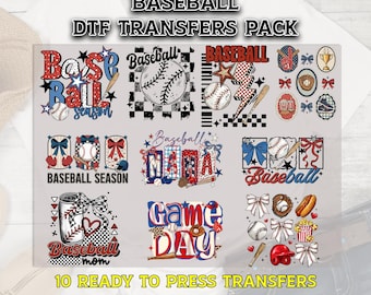 Baseball DTF Transfer, Baseball DTF Bundle, Baseball DTF Prints, Ready to Press, Dtf Grab Bag, Baseball Shirt Transfer, Baseball Mama Dtf