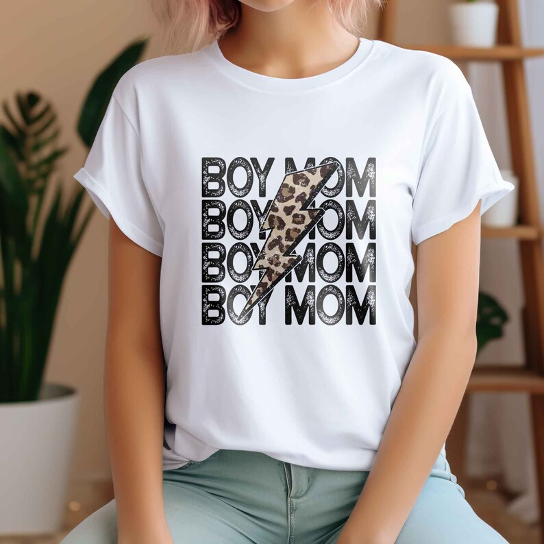 Boy Mom DTF Transfer Ready for Press, DTF Transfers, Heat Press ...