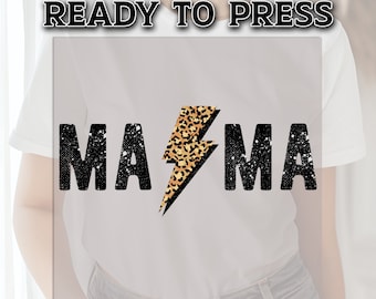Mama DTF Transfer, DTF Transfer Ready for Press, Mom Heat Press ...