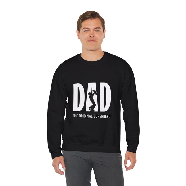 Sweatshirt DAD Superhero - Papa Shirt - Pullover für Väter