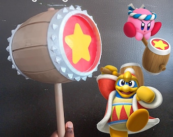 King Dedede Hammer: abilità del martello di Kirby, statuetta