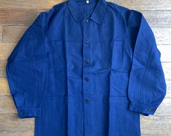 Mint Moleskin 1970s French 'cyclists' Model Chore Jacket / Classic