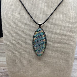 Dichroic Glass Pendant