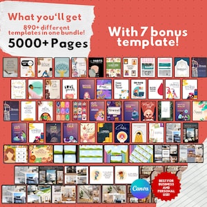 MRR & PLR Whole Shop Bundle, Digital Planner, Shirt Designs, Mockups, Budget, Fitness, Meal Planning for iPad and Tablet, GoodNotes, Canva