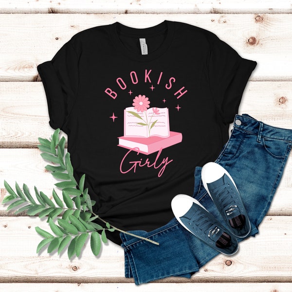 chemise girly livresque | T-shirt pour Leseratte | -shirt Bücherwurm | Chemise coquette | Chemise Girly Buch | -shirt Lustiges Buch | Geschenkidee