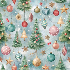 Vorbestellung Baumwollstoff Weihnachten, Pastell Weihnachtsstoff, patchwork stof, stof 100 cm, webware