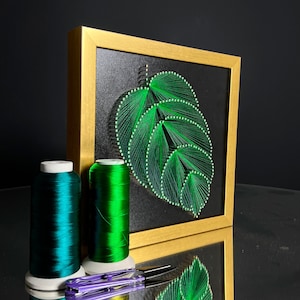 DIY Mandala String Art Kit: Handmade Thread Painting, Home Decor
