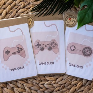 Carte Game Over- Manette
