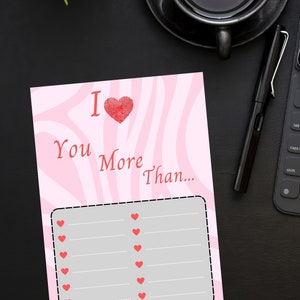 Carta del día de San Valentín