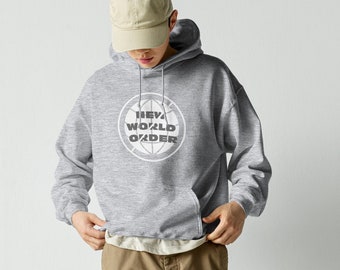 Heavyweight Political Hoodie: No 2 NEW WORLD ORDER
