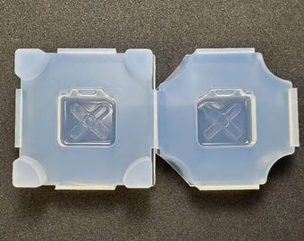 20mm Polyethylene Tank Mold / 20mm Mini Jelly Can Silicone Mold / For UV Resin Only / Industrial Mold Origin / HandmadeLaboJapan
