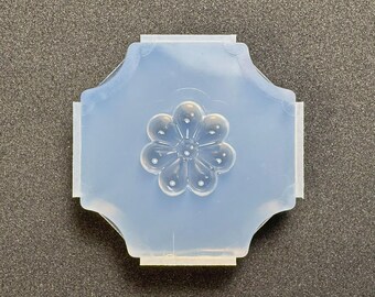 Molde para dulces japoneses (Mokushungiku) / Molde de resina Mokushungiku Wagashi / Para resina UV / Origen del molde industrial / Hecho a mano en Japón