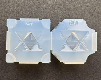 Rounded Merkaba Silicone Mold / For UV Resin Only / Industrial Mold Derived / HandmadeLaboJapan