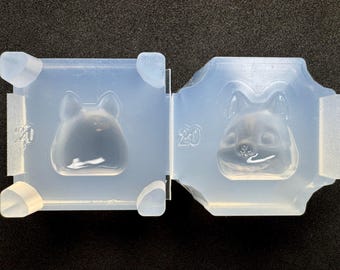 20mm Squirrel Face Silicone Mold for Resin / UV Resin Only / Industrial Mold Origin / HandmadeLaboJapan