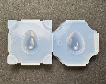 Oval Egg Silicone Mold for Resin / UV Resin Only / Industrial Mold Origin / HandmadeLaboJapan
