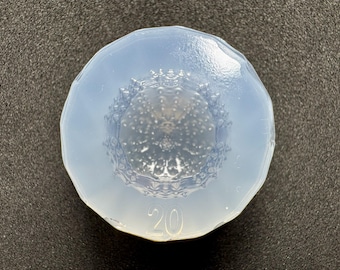 20mm Sea Urchin Shell Mold / 20mm Sea Urchin Silicone Mold / For UV Resin Only / Industrial Mold Origin / HandmadeLaboJapan