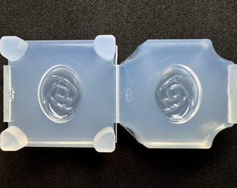 20mm "AmeG" Resin Mold / 20mm Rose Candy Silicone Mold / For UV Resin Only / Industrial Mold Derived / HandmadeLaboJapan