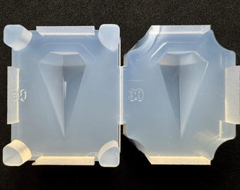 30mm Pentagonal Pendulum Silicone Mold for Resin / UV Resin Only / Industrial Mold Origin / HandmadeLaboJapan