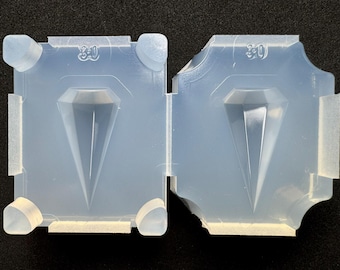 30mm Octagonal Pendulum Silicone Mold / For UV Resin Only / Industrial Mold Origin / HandmadeLaboJapan