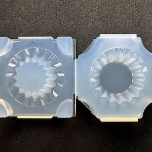 30mm Aluminum Cup Silicone Mold / For UV Resin Only / Industrial Mold Origin / HandmadeLaboJapan
