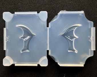 25mm 3D Deformed Wing Silicone Mold B / For UV Resin Only / Industrial Mold Origin / HandmadeLaboJapan