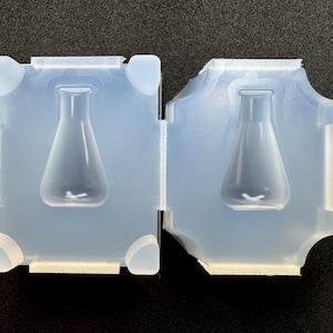 15mm Erlenmeyer flask mold / For UV resin / Industrial mold origin / HandmadeLaboJapan