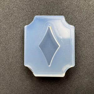 30mm Plate Pendulum Mold / Plate Pendulum Resin Mold / For UV Resin Use / Industrial Mold Derived / HandmadeLaboJapan