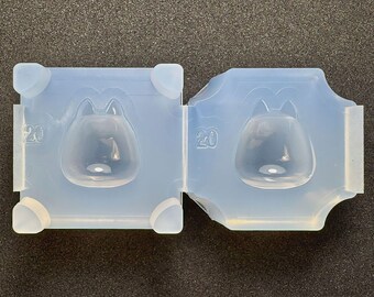 Molde de Daruma de Gato / Molde de Resina de Daruma de Gato / Para Resina UV / Molde Industrial / HandmadeLaboJapan