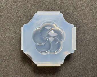 Molde para dulces japoneses (Nejiume Wagashi) / Molde de resina Nejiume Wagashi / Para resina UV / Origen del molde industrial / Hecho a mano en Japón