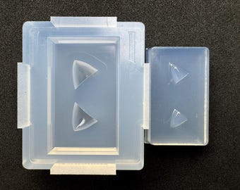 Molde de resina con diseño de orejas de gato / Molde de silicona con orejas de gato / Solo para resina UV / Origen del molde industrial / HandmadeLaboJapan