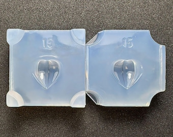 Molde de resina dividido para linterna Hozuki / Para resina UV / Molde de origen industrial / HandmadeLaboJapan